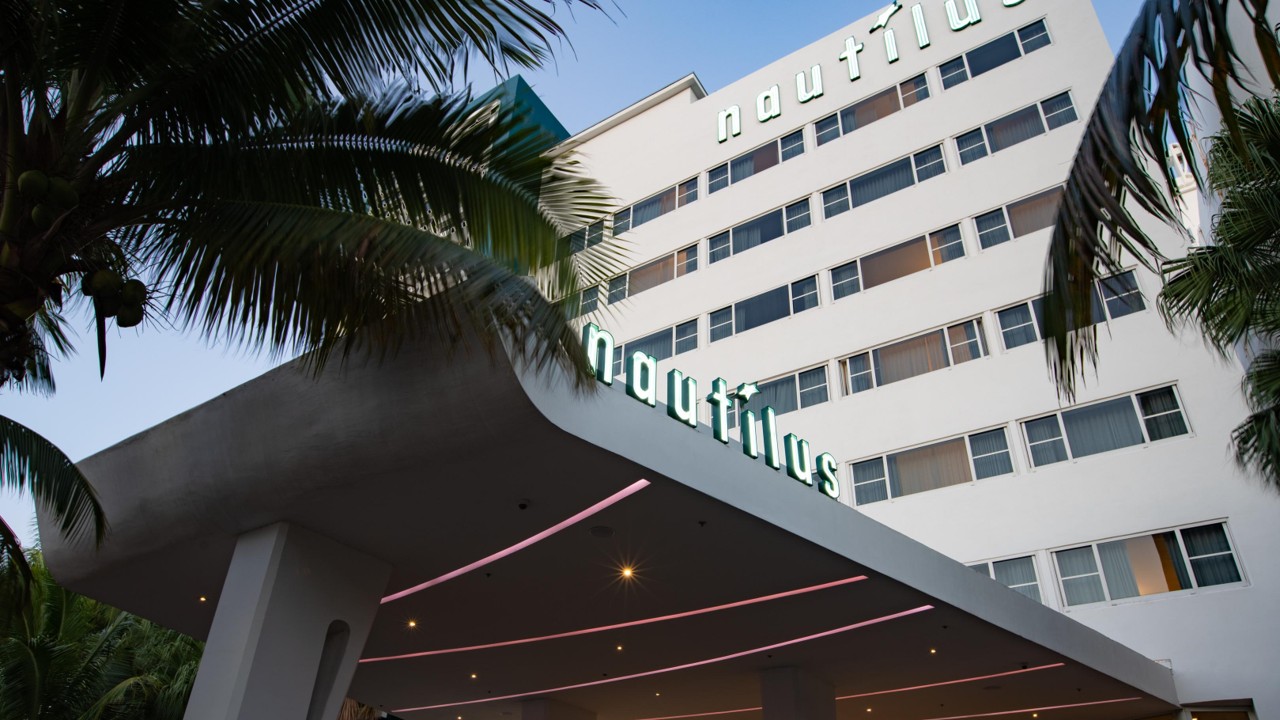 Nautilus Exterior, Miami Beach